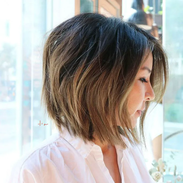 Chin Visual Idea — Winter Haircuts for Women Over 40