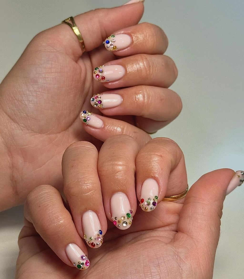 Festive Visual Idea Festive Visual Idea — Short Nail Designs