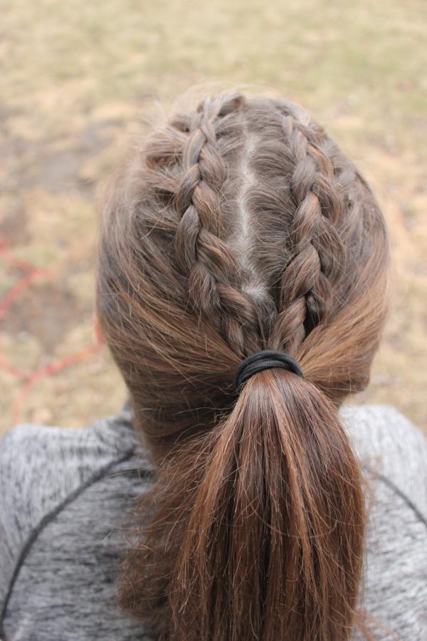 Dutch Braided Ponytail Dutch Braided Ponytail — Winter Hairstyles for School