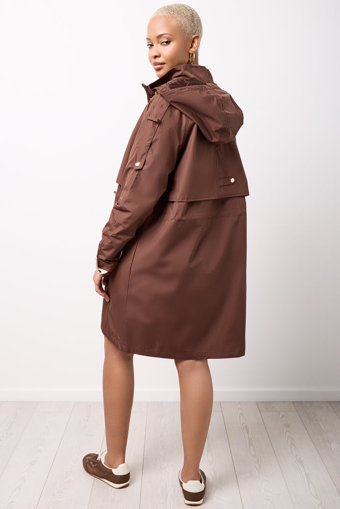 Longline Hooded Jacket: Effortless Casual Layer Longline Hooded Jacket: Effortless Casual Layer — Winter Coats for Women