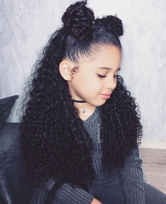 Voluminous Loose Curls Voluminous Loose Curls — Winter Hairstyles for Kids