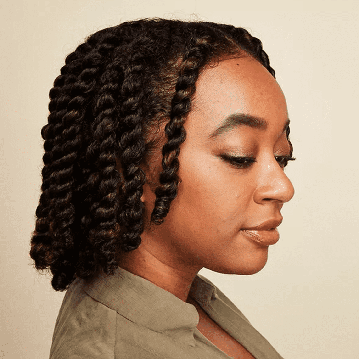 Dark Brown Two-Strand Twists Dark Brown Two-Strand Twists — Winter Protective Hairstyles
