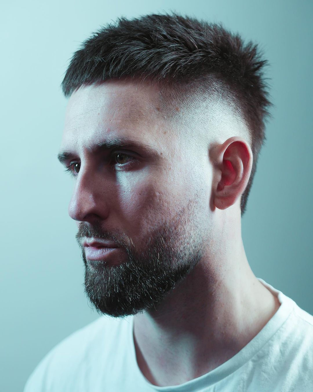 Buzz Cut With Clean Fade — Winter Haircuts for Men