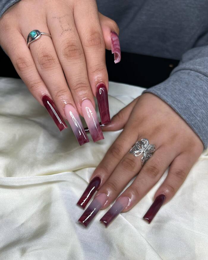 None Visual Idea None Visual Idea — Long Winter Nails