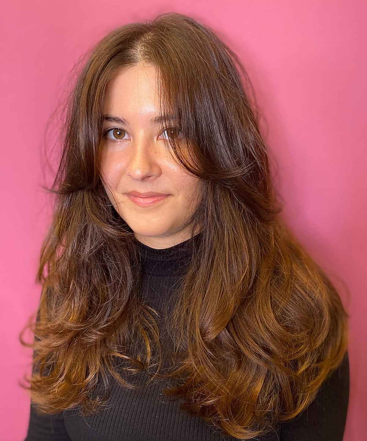 Collarbone Visual Idea — Winter Haircuts for Plus Size Women