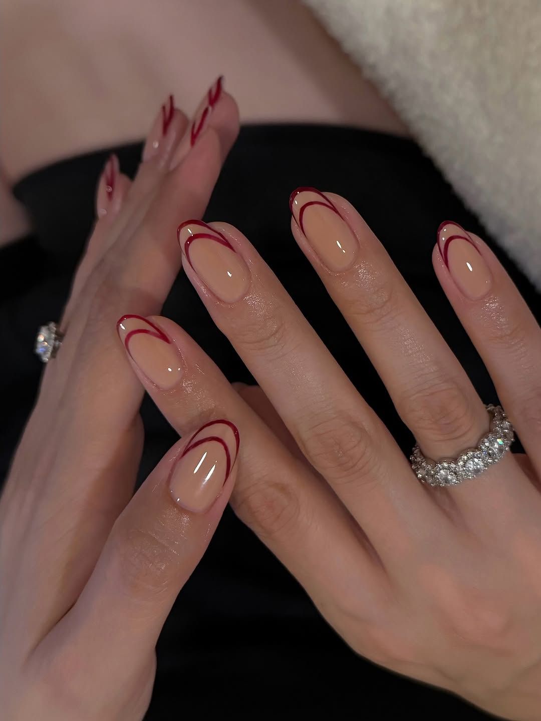 23 Almond French Tip Nail Designs, From Lavender Ombrés to Glossy Nudes