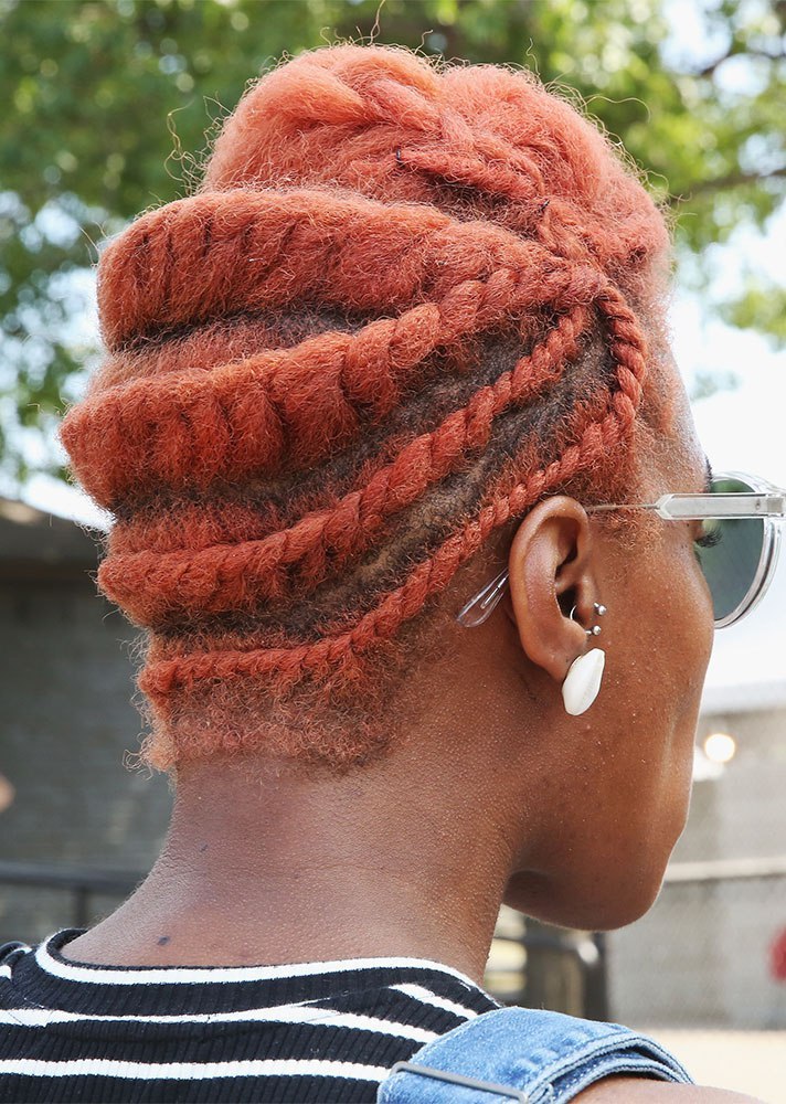 Short At Nape Visual Idea — Winter Natural Hairstyles