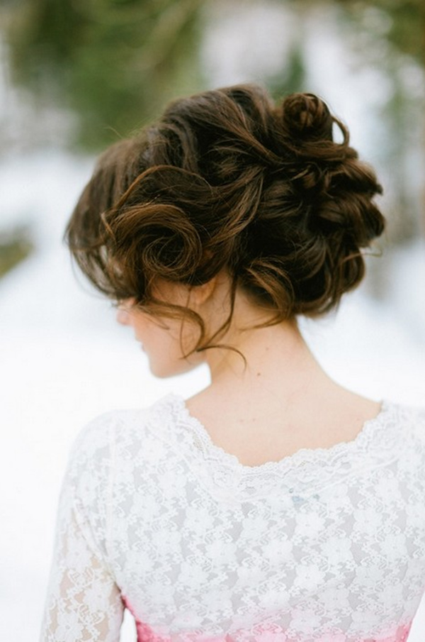 Shoulder Length Visual Idea Shoulder Length Visual Idea — Winter Wedding Hairstyles