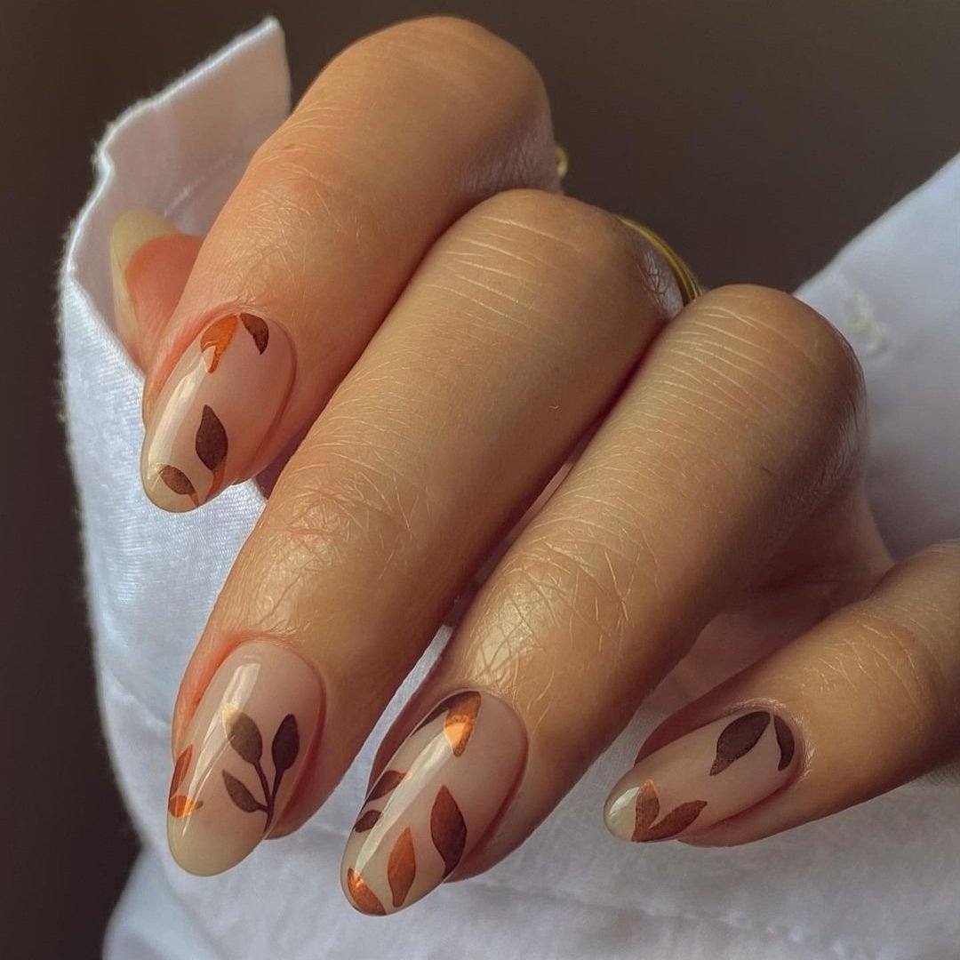 Nude to Gunmetal Grey Gradient Nude to Gunmetal Grey Gradient — Fall to Winter Nails