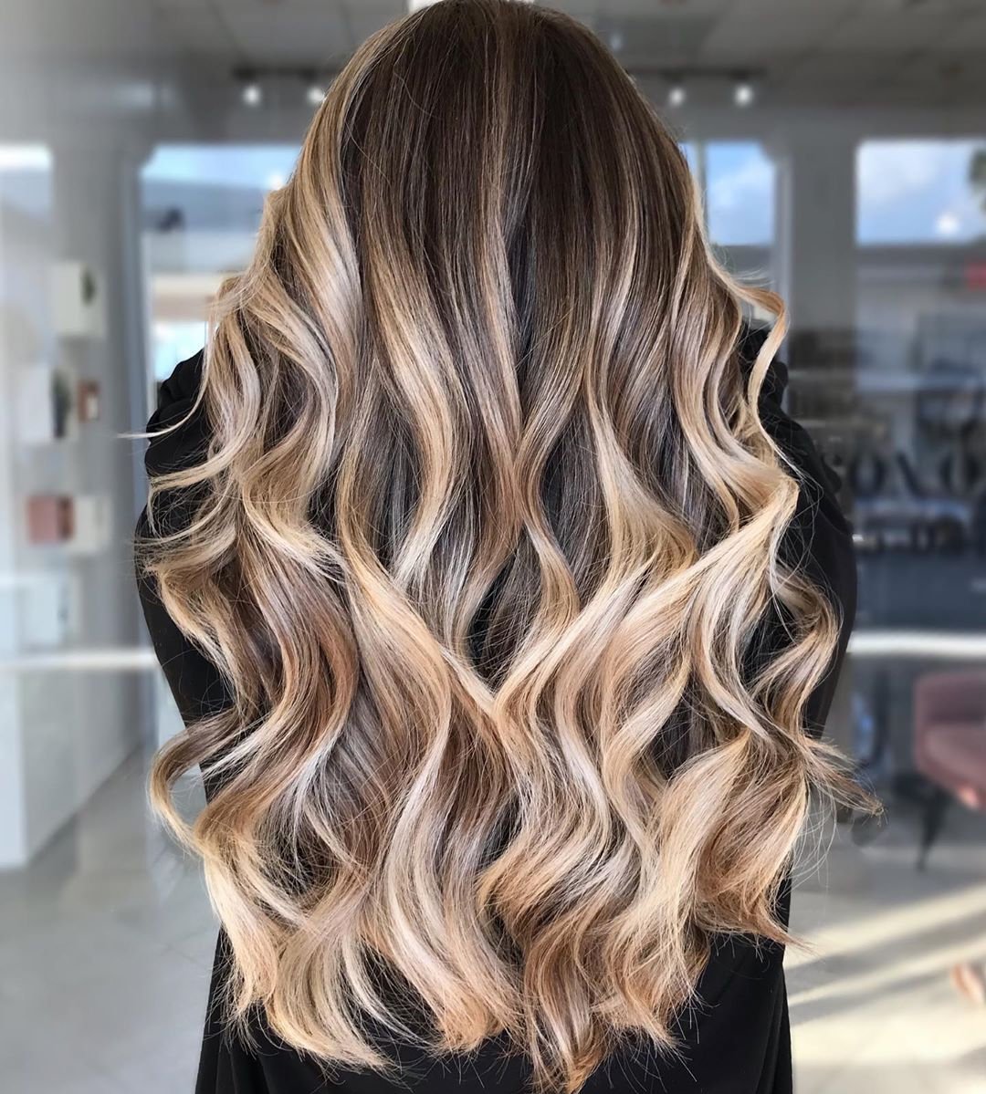 Dark Brown Base With Blonde Balayage Lowlights Dark Brown Base With Blonde Balayage Lowlights — Lowlights for Blonde Hair