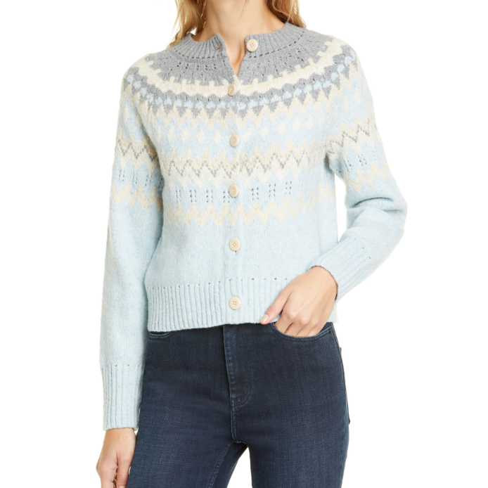 Cropped Fair Isle Cardigan: A Stylish Layering Piece Cropped Fair Isle Cardigan: A Stylish Layering Piece — Fair Isle Sweater Outfits