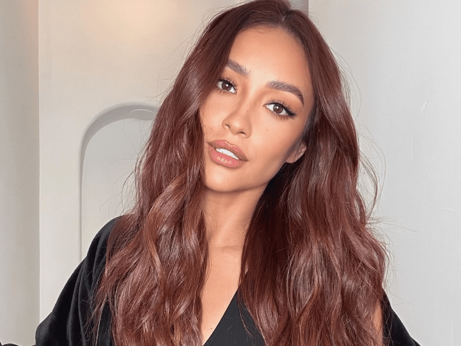 Warm Brown Base With Cherry Cola Tones — Cherry Cola Hair Color
