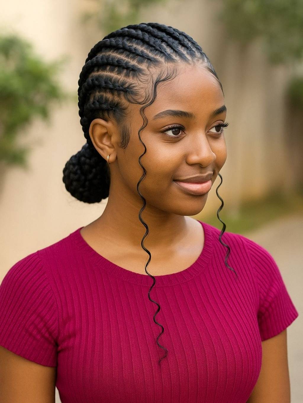 Sleek High Braided Bun Sleek High Braided Bun — Winter Bun Hairstyles