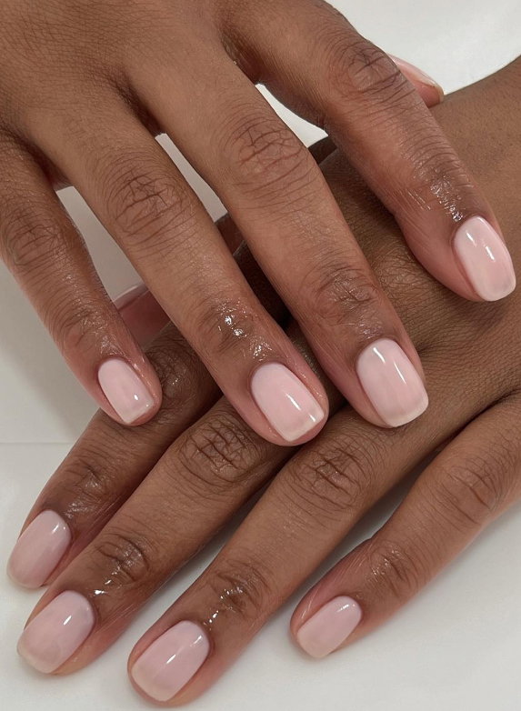 None Visual Idea None Visual Idea — Winter Nude Nails