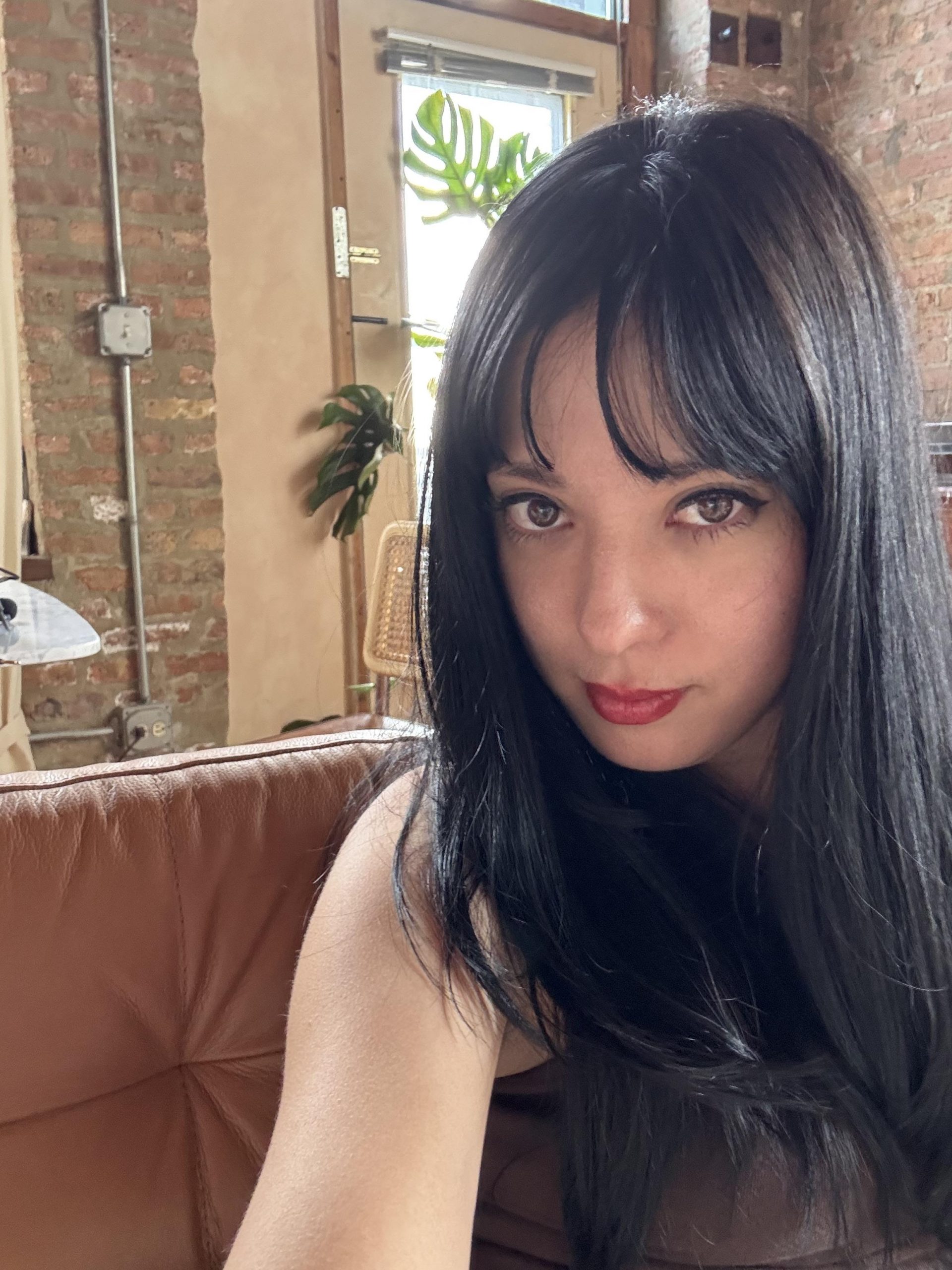 I asked for espresso brown and I feel like it's black? does this coloring suit me bc I'm about to crash out 🤡 : r/Hair