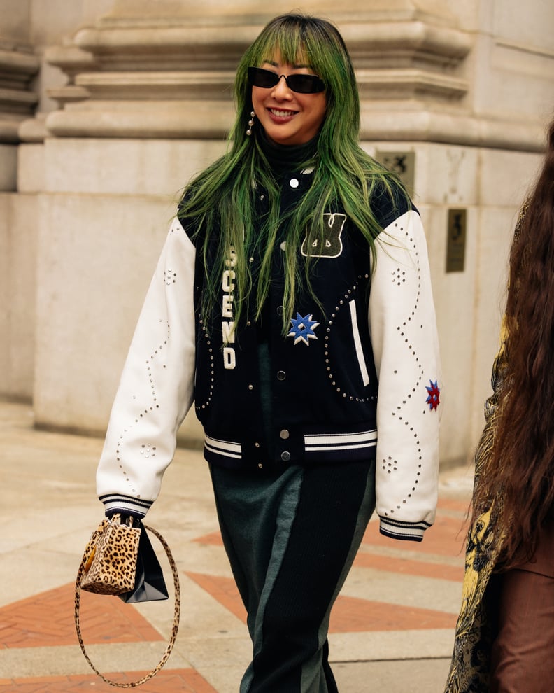 Varsity Jacket Layering: Preppy Game Day Chic — Cold Weather Game Day Outfits