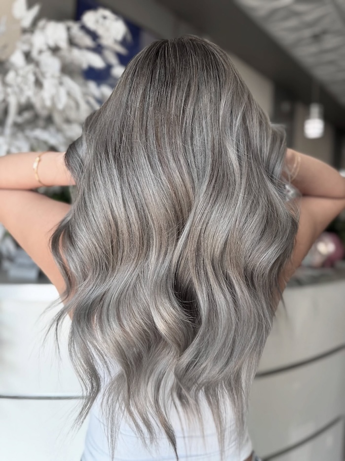 Uniform Smoky Silver Grey Uniform Smoky Silver Grey — Winter Hair Colors for Gray Hair