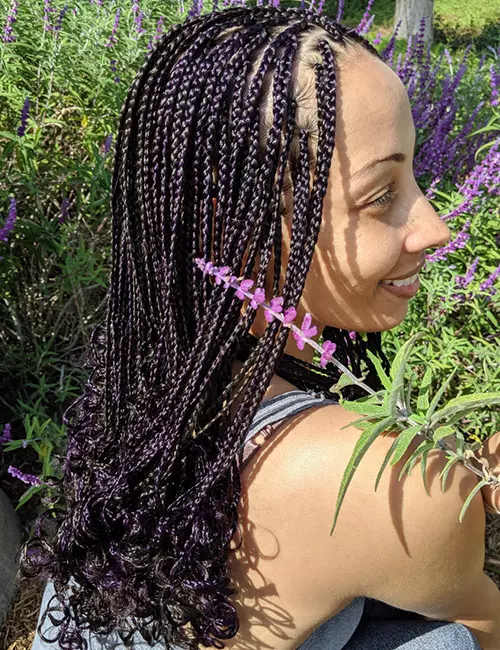 Visual Idea Visual Idea — Winter Knotless Braids
