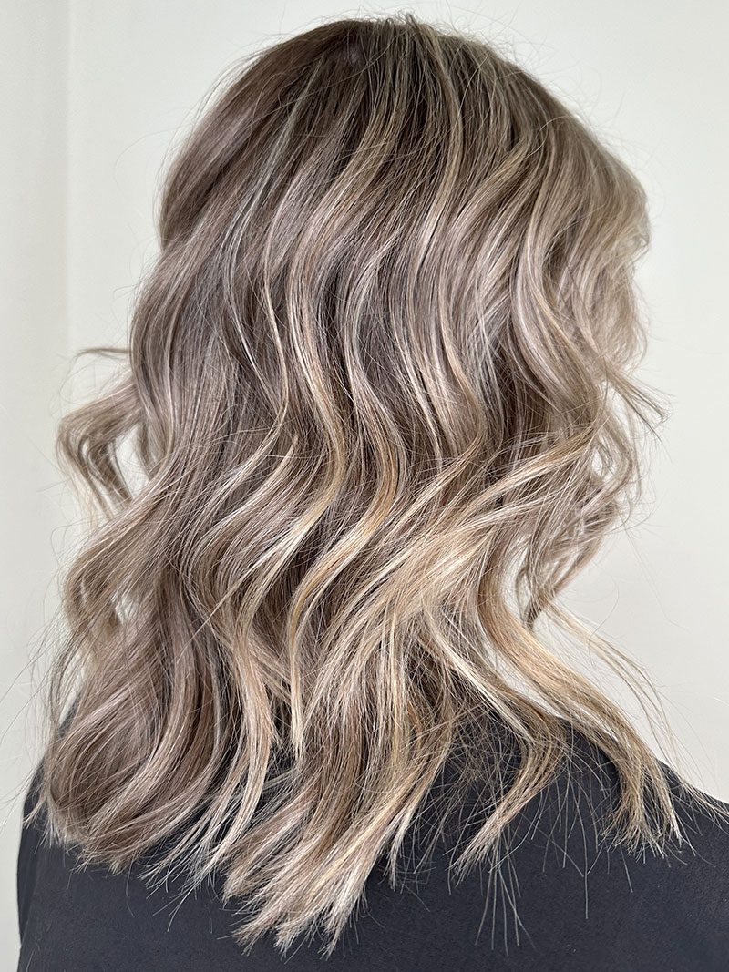 Mushroom Brown With Ash Blonde Highlights Mushroom Brown With Ash Blonde Highlights — Mushroom Brown Hair