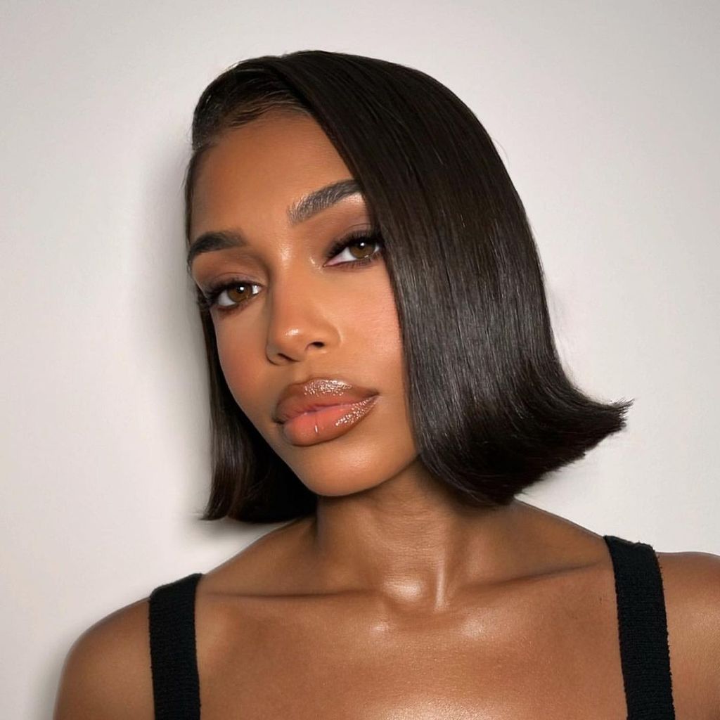 Sleek Bob With Sharp Side Part — Winter Hairstyles for Short Hair