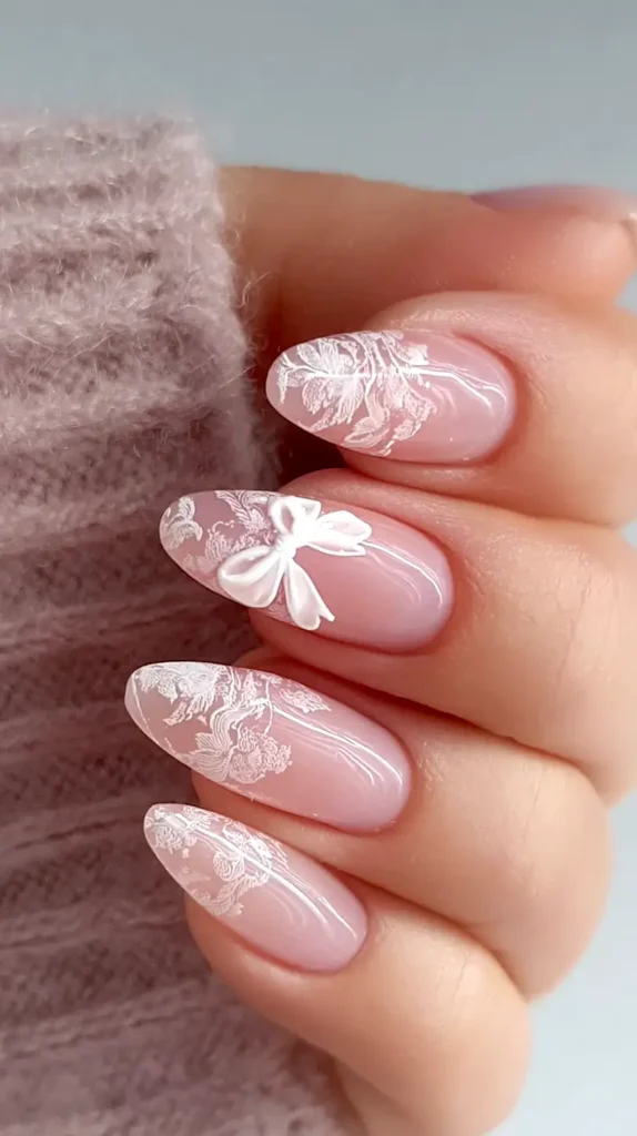 Lace Nails That Whisper Pretty Yet Bold - Insider Mama