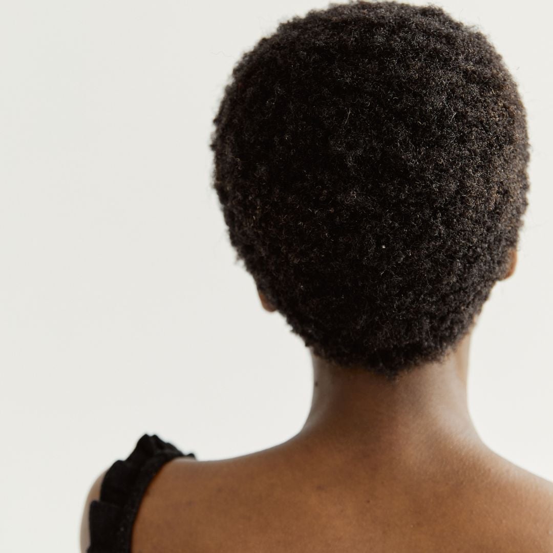 Short Back View With Natural Volume Short Back View With Natural Volume — Aesthetic 4c Hair