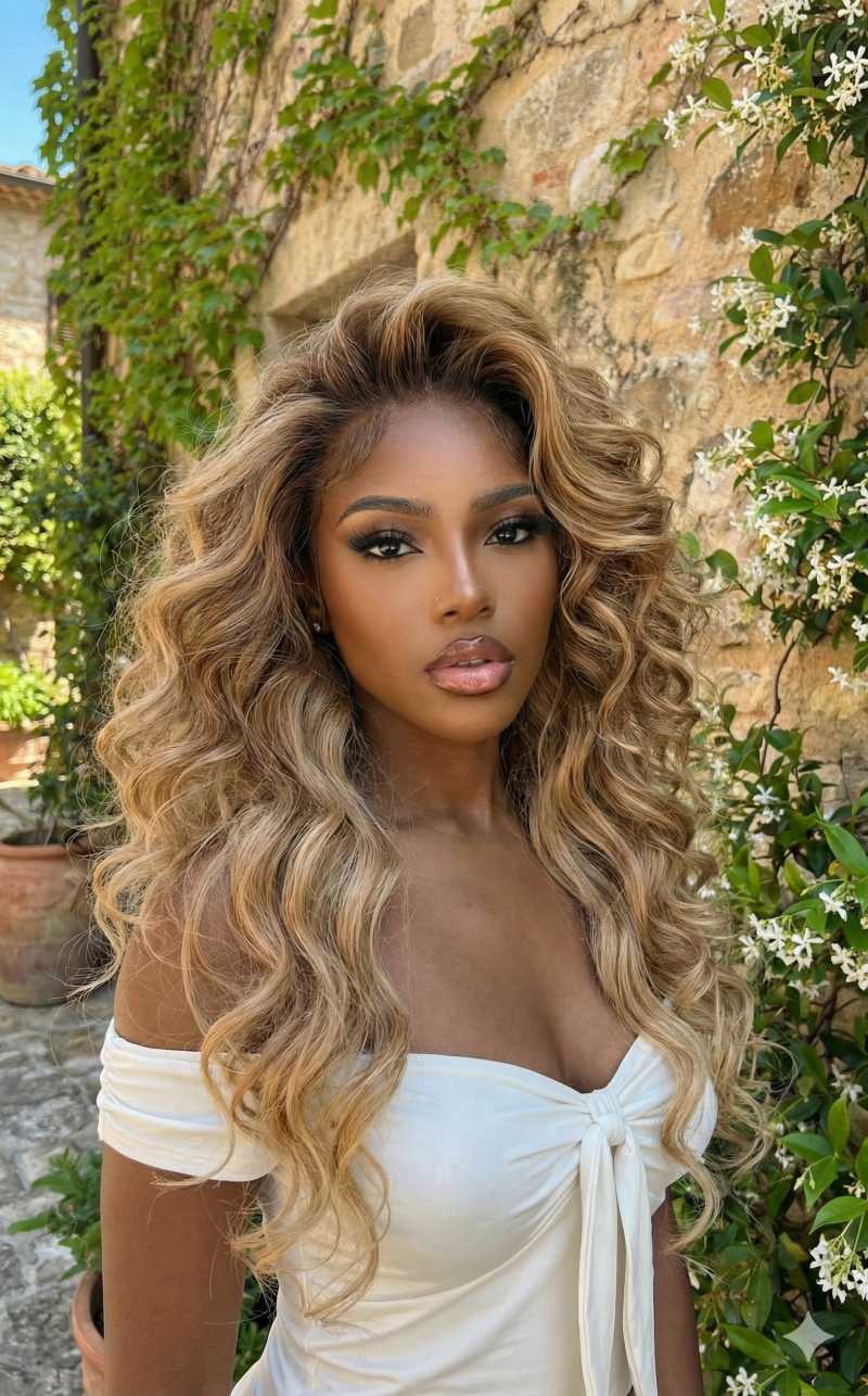 Hairstyle Ideas: Blonde Hair on Brown and Dark Skin