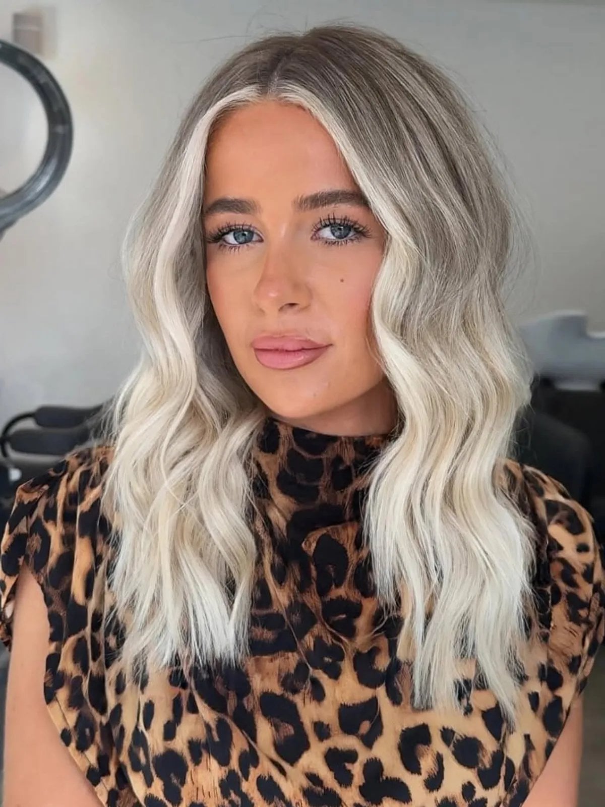 Shoulder-Length Platinum Blonde Bob Shoulder-Length Platinum Blonde Bob — Aesthetic Blonde Hair