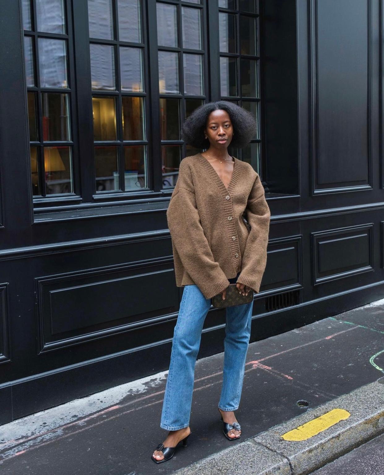 Oversized Cardigan Outfit Aesthetic Transitional, Stylish Cardigan Outfits For Spring 2025 Who