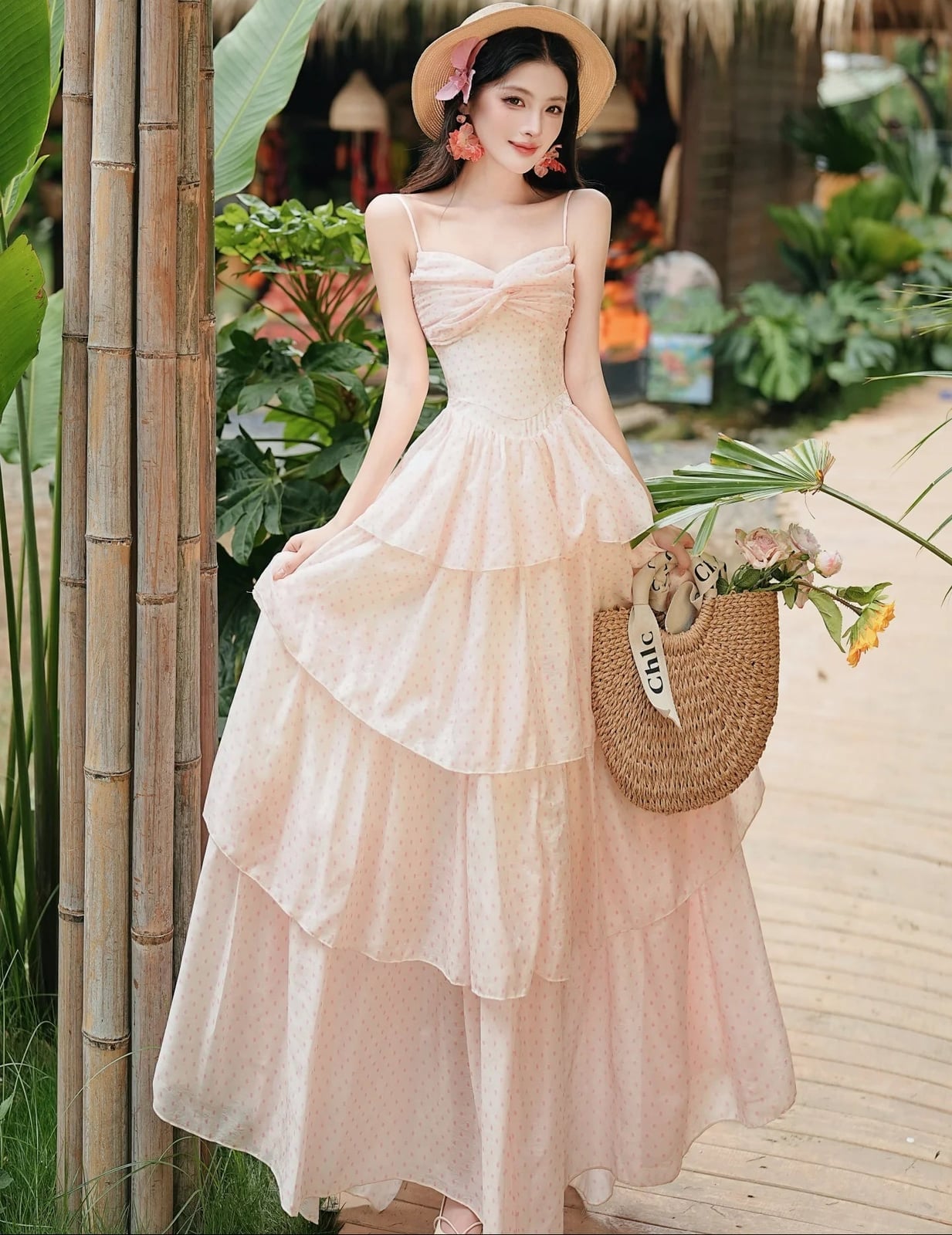 Ethereal Fairycore Princess Dress Pastel Coquette Aesthetic Gown dress