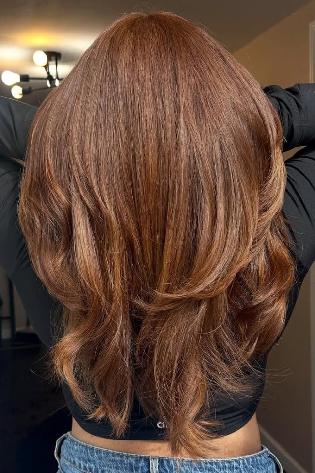 Long Hair With Blonde Face-Framing Layers — Aesthetic Highlighting Hair