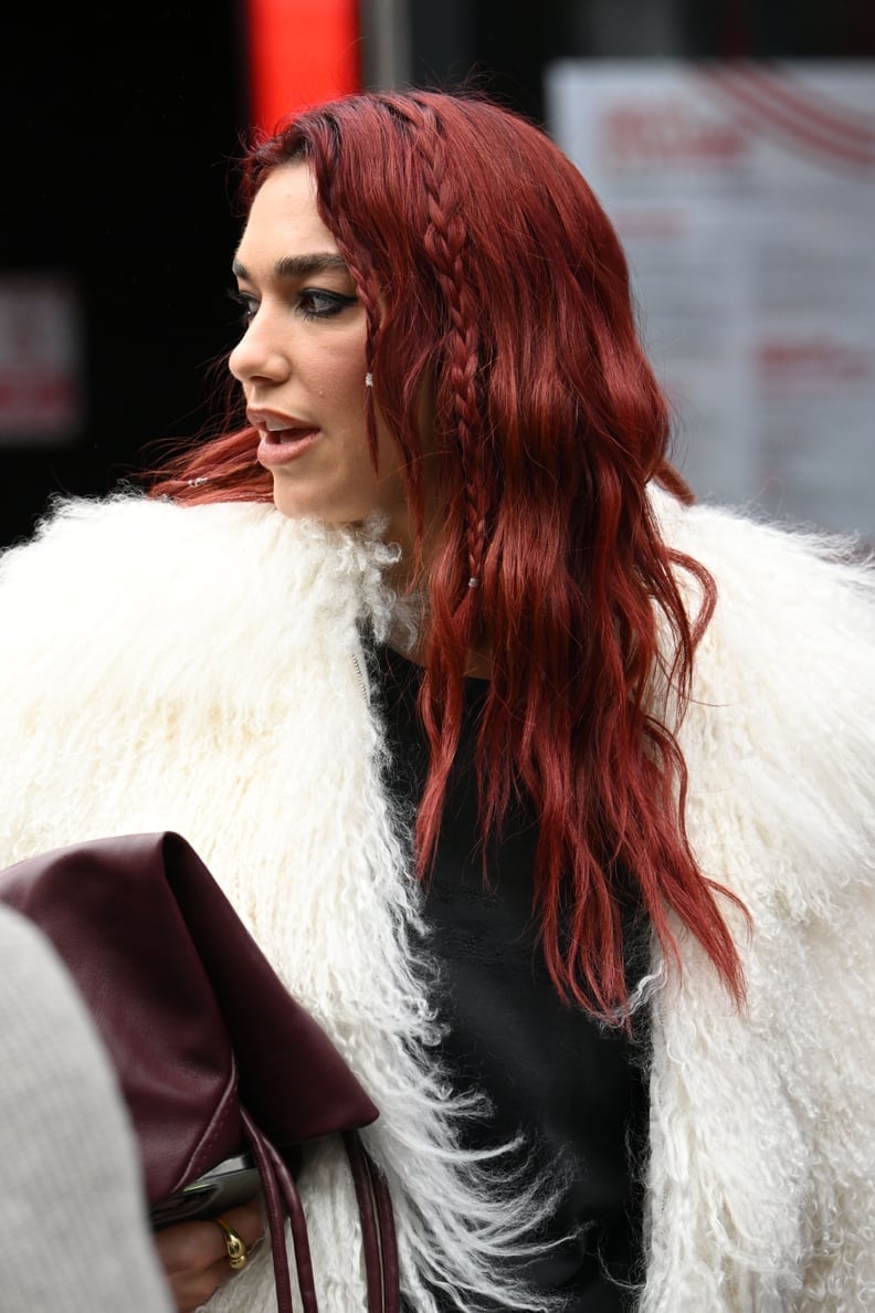 Deep Red With Copper Undertones And Braids — Aesthetic Red Hair
