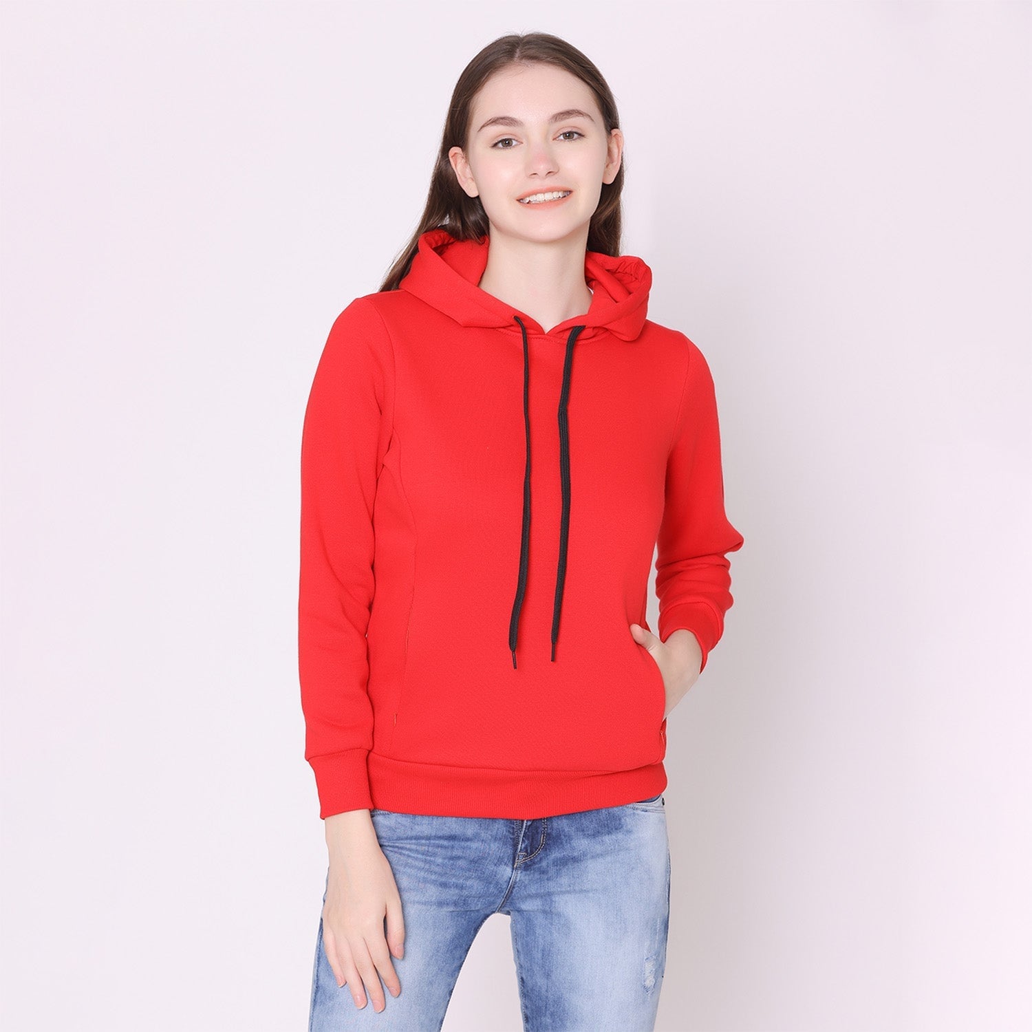 Urban Red Hoodie Jacket Urban Red Hoodie Jacket — Aesthetic Red Hoodie Outfit
