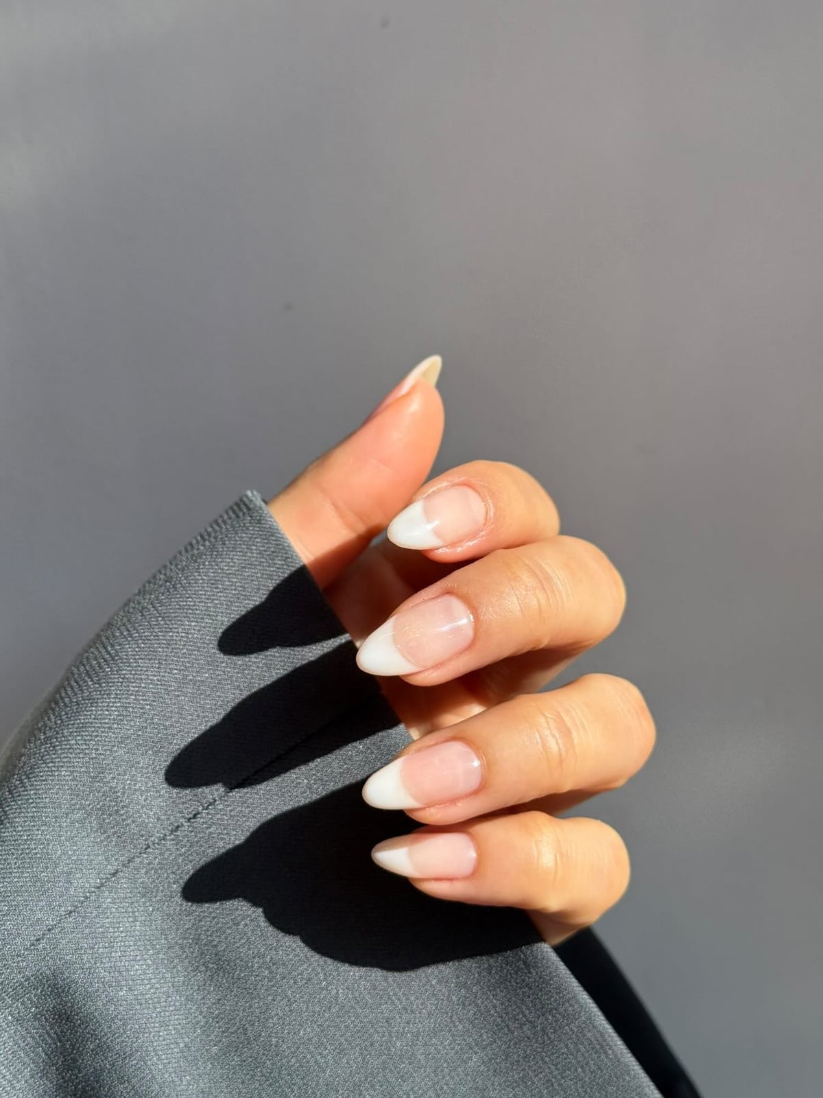 Perfect French Almond Nails Perfect French Almond Nails — Aesthetic University Nails