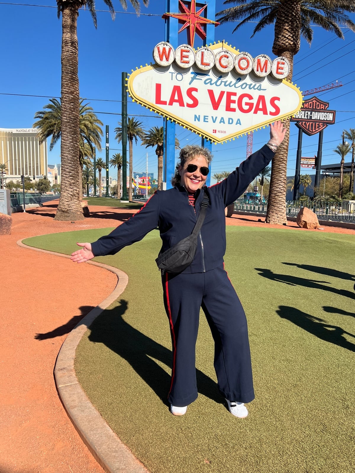 Navy Tracksuit With Red Stripes Navy Tracksuit With Red Stripes — Aesthetic Vegas Outfits