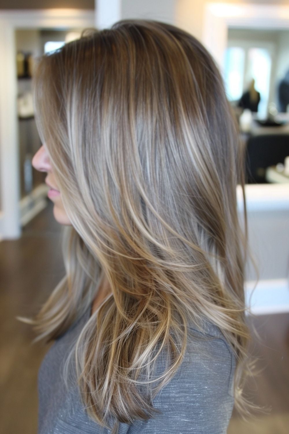 Shoulder Length Dirty Blonde With Dimensional Color — Blonde Highlights Hair Inspiration