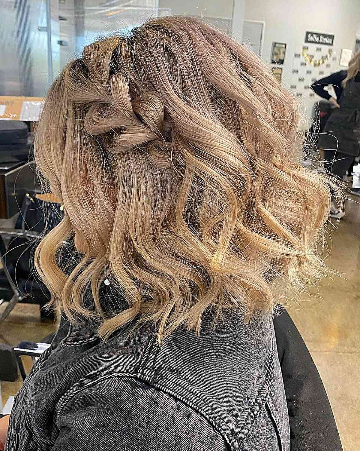 Light Blonde Bob Braided Accent Light Blonde Bob Braided Accent — Braids Easy Ideas