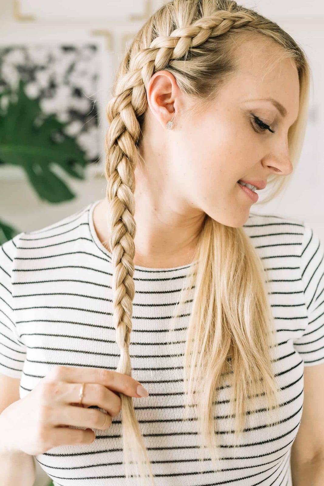 Fine Blonde Collarbone Double Dutch Braids Fine Blonde Collarbone Double Dutch Braids — Braids Easy Ideas
