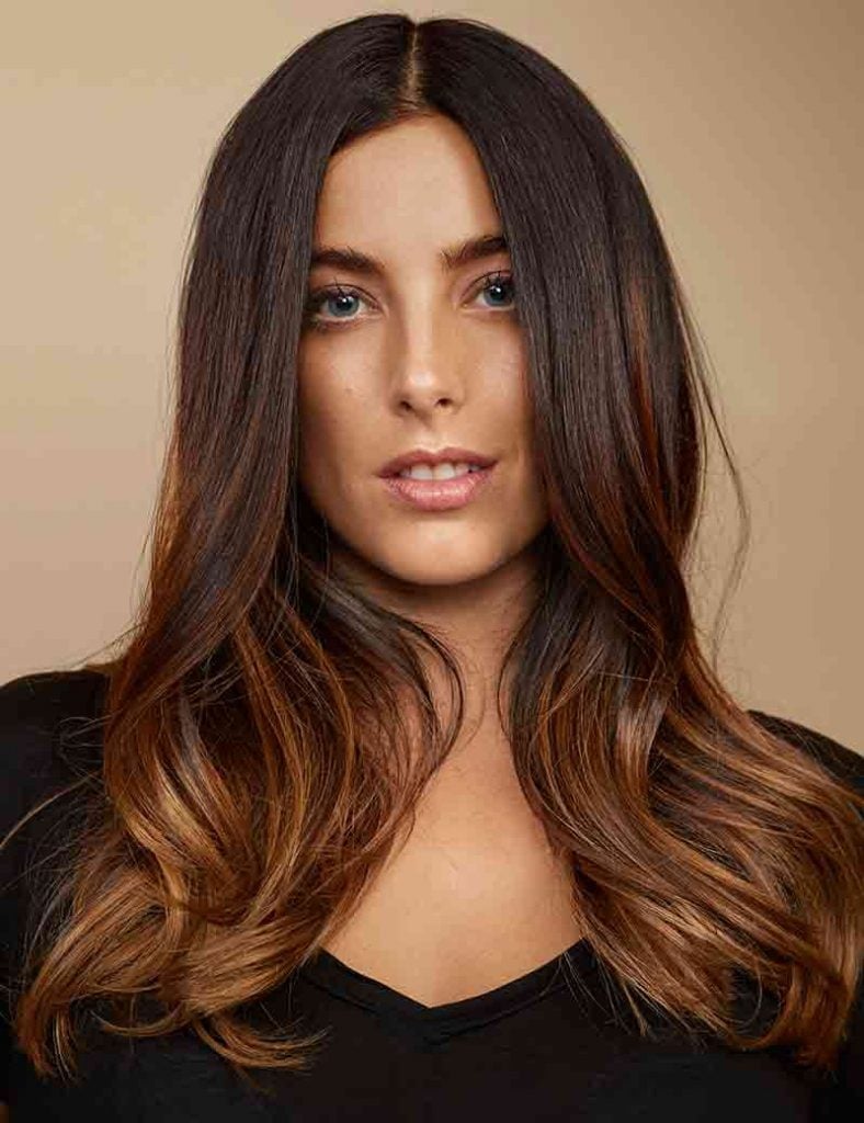Dark Brown With Caramel Ombre — Brunette Hair Inspiration