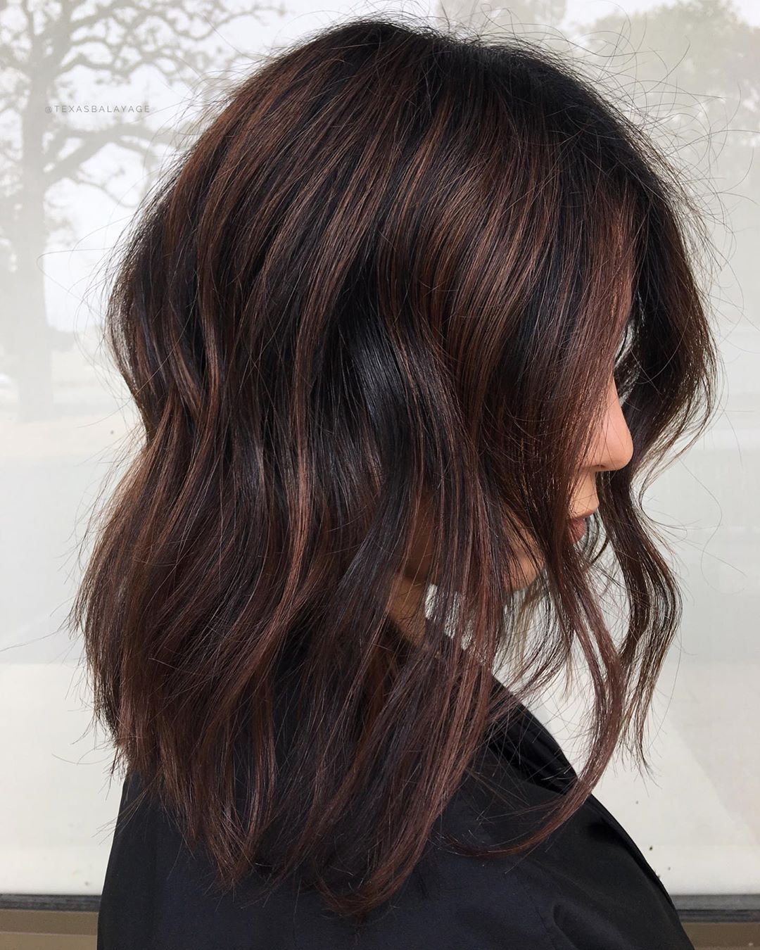 Dark Chocolate With Auburn Undertones — Brunette Hair Inspiration