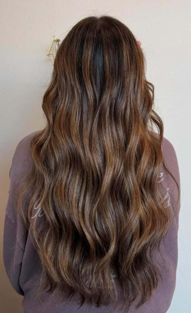 Brunette Balayage With Warm Tones — Brunette Hair Inspiration