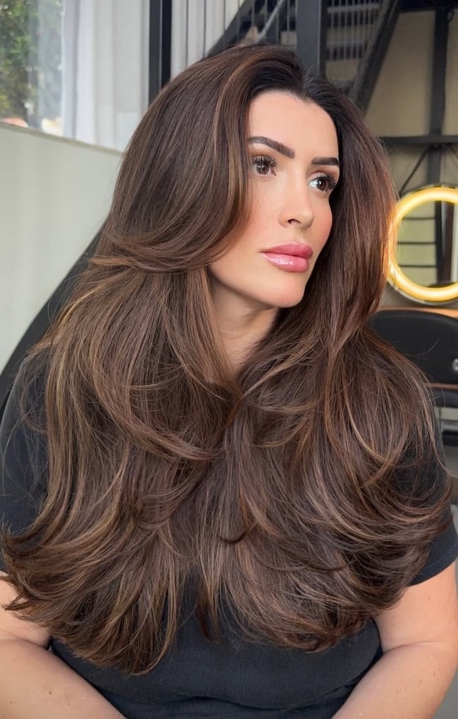 Walnut Brown With Chestnut Tones — Brunette Hair Inspiration