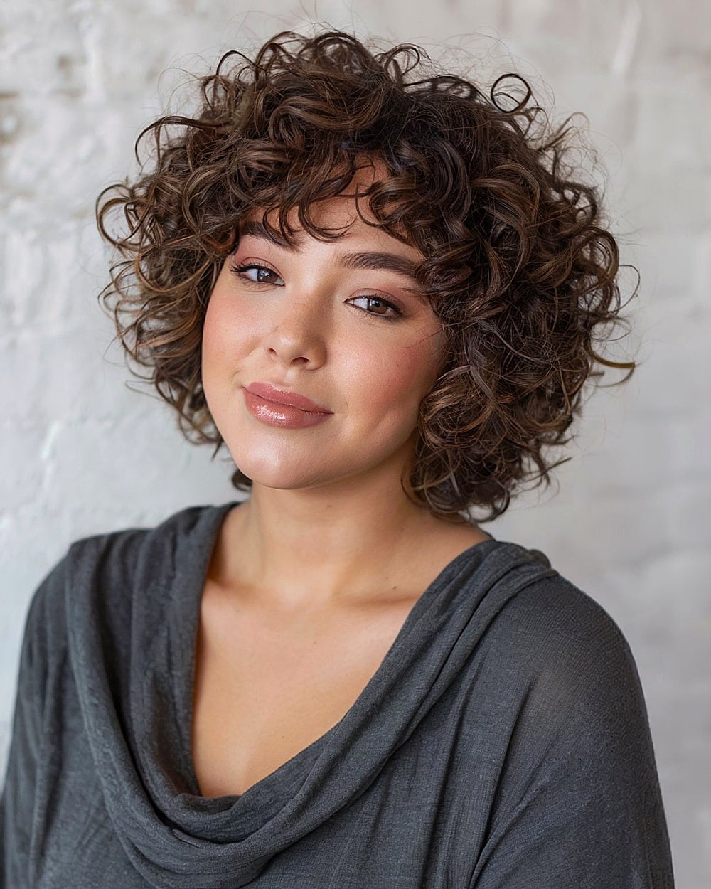 Chin Length Layers With Short Fringe — Classy 3b Hair