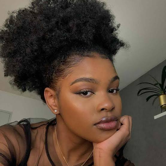 Voluminous Black Puff Voluminous Black Puff — Classy 4b Hairstyles