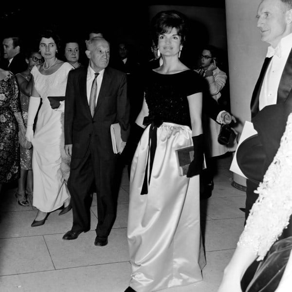 Sequined Top and Satin Skirt for Formal Events — Classy 60s Outfits