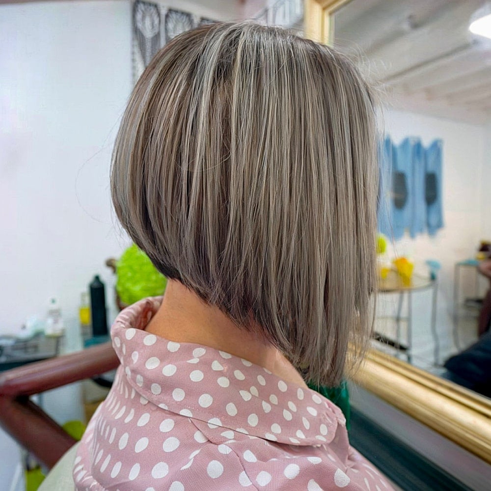 Chin Length A-Line Bob Sleek Straight Chin Length A-Line Bob Sleek Straight — Classy A-Line Bob