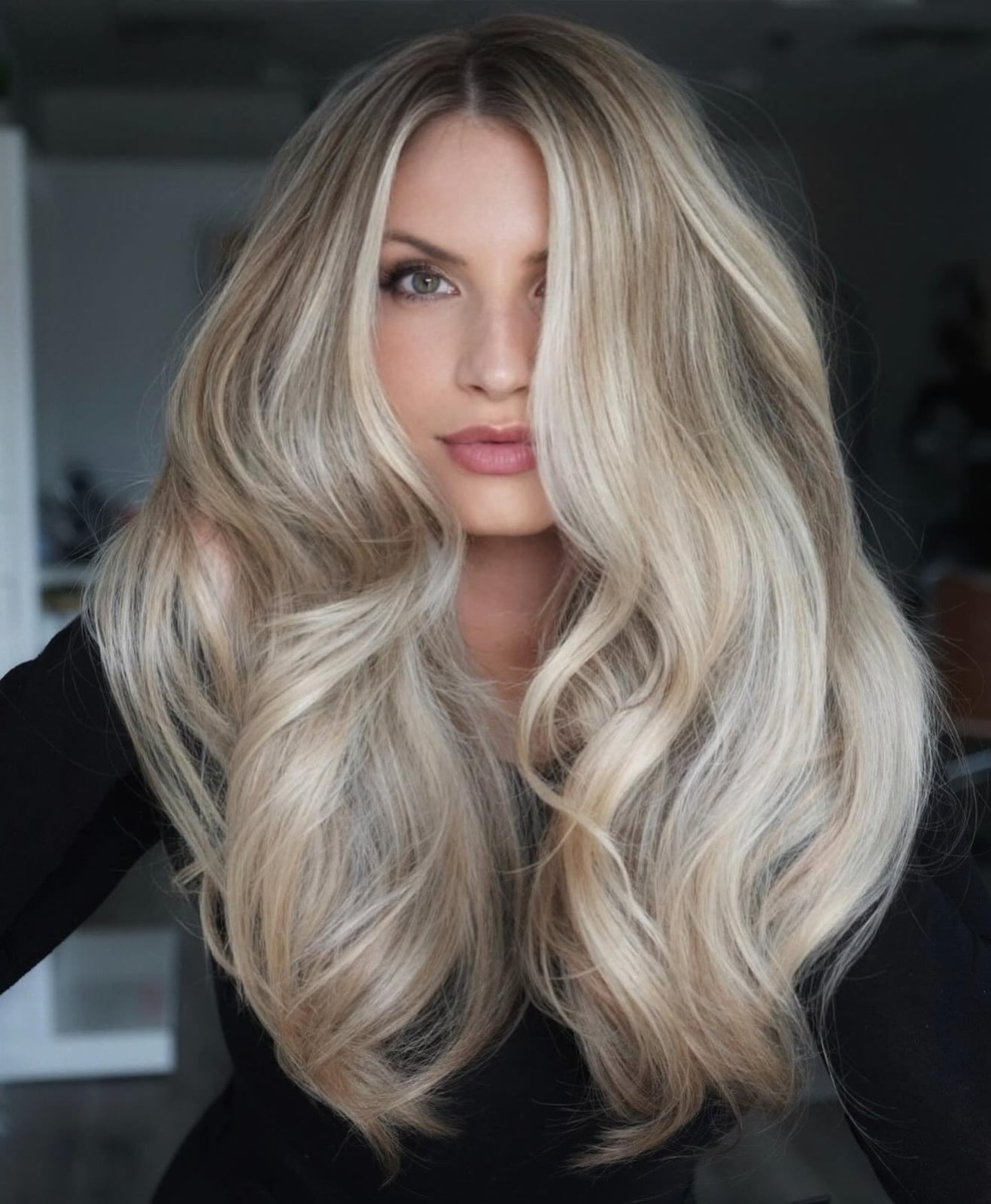 Mid-Back Ash Blonde With Babylights Mid-Back Ash Blonde With Babylights — Classy Ash Blonde