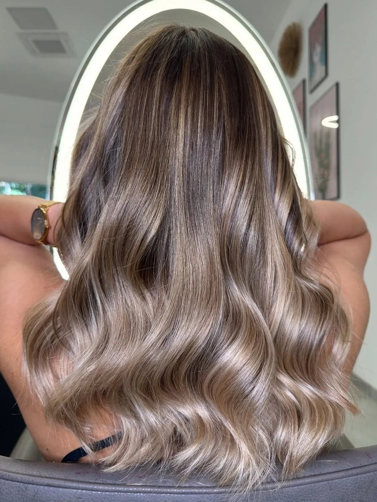 Collarbone Ash Blonde Balayage Collarbone Ash Blonde Balayage — Classy Ash Blonde