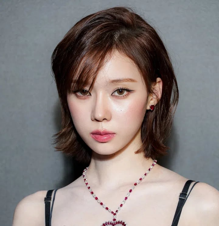 Chin Length Bob With Short Wispy Bangs — Classy Asian Haircuts