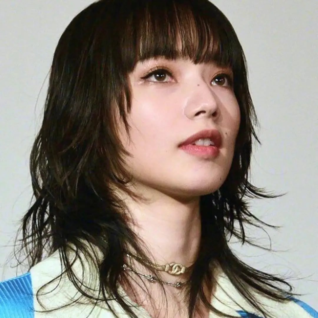 Shoulder Length Shag With Blunt Bangs — Classy Asian Haircuts